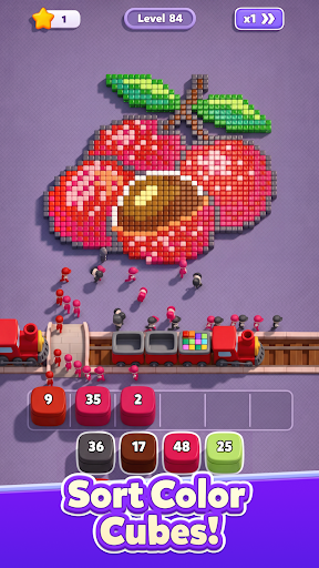 BlockFlow train loading gameplay