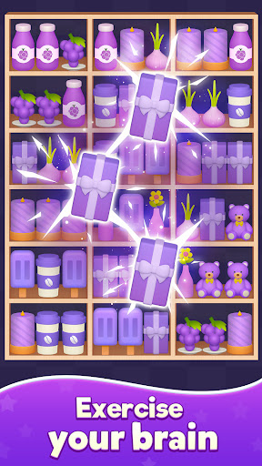 Goods Merge purple goods matching level